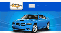 Desktop Screenshot of cordeliaautomotive.com